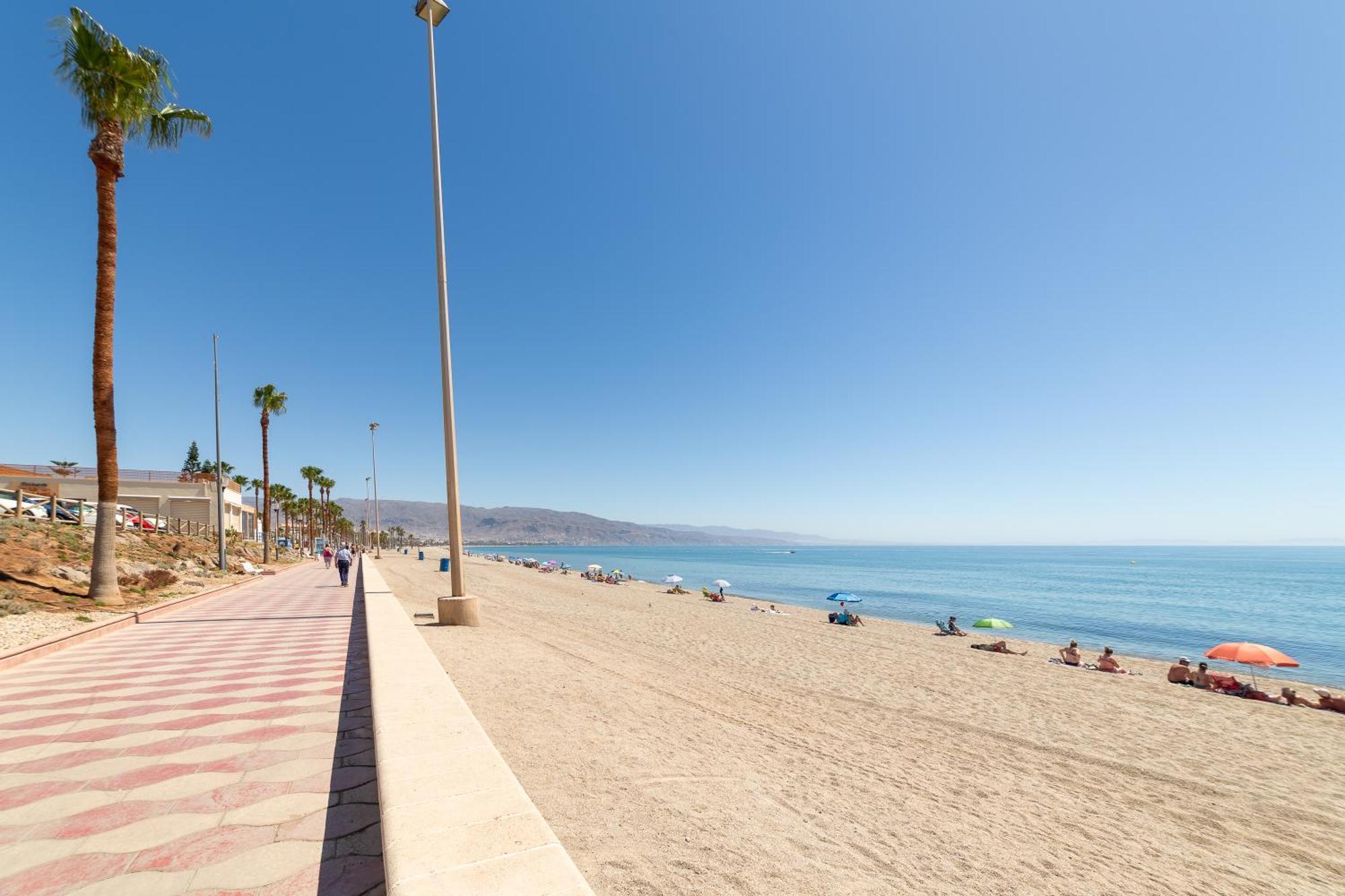 Holiday Apartment Roquetas de Mar Luaran gambar